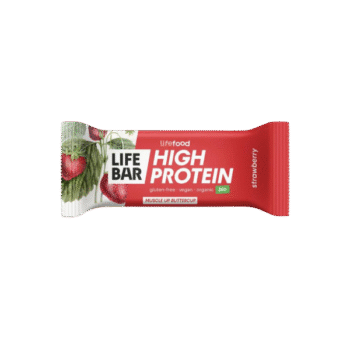 Lifefood Lifebar proteine aardbei bio